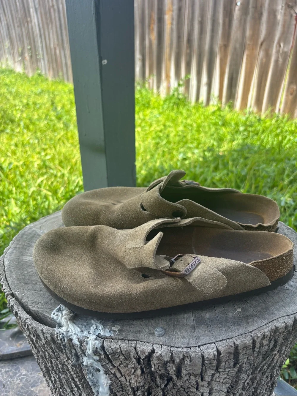 Birkenstock Boston Clogs Suede #boston #clogs Sz 41 / US 8 Men